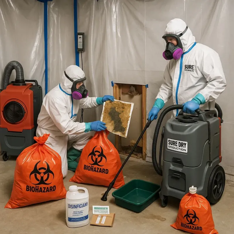 Contaminated Water Handling Protocols process in Wayne, IL