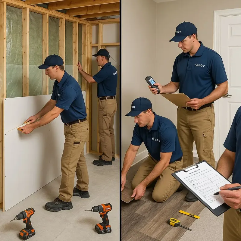 Repairs and Reconstruction process in Wayne, IL
